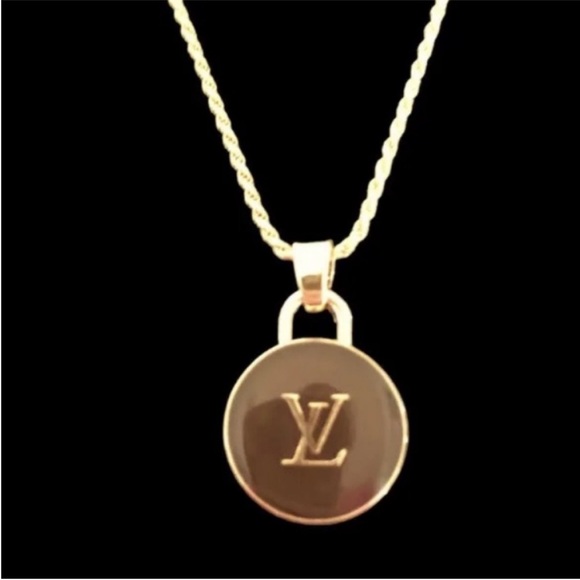 Authentic Louis Vuitton Brown Charm Necklace - Picture 2 of 3